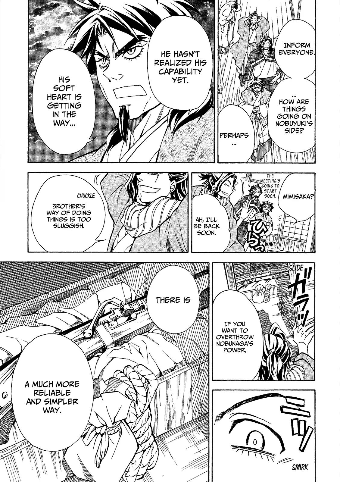 Sengoku Strays Chapter 44 page 22 - Chapter 44: Shattered Dream