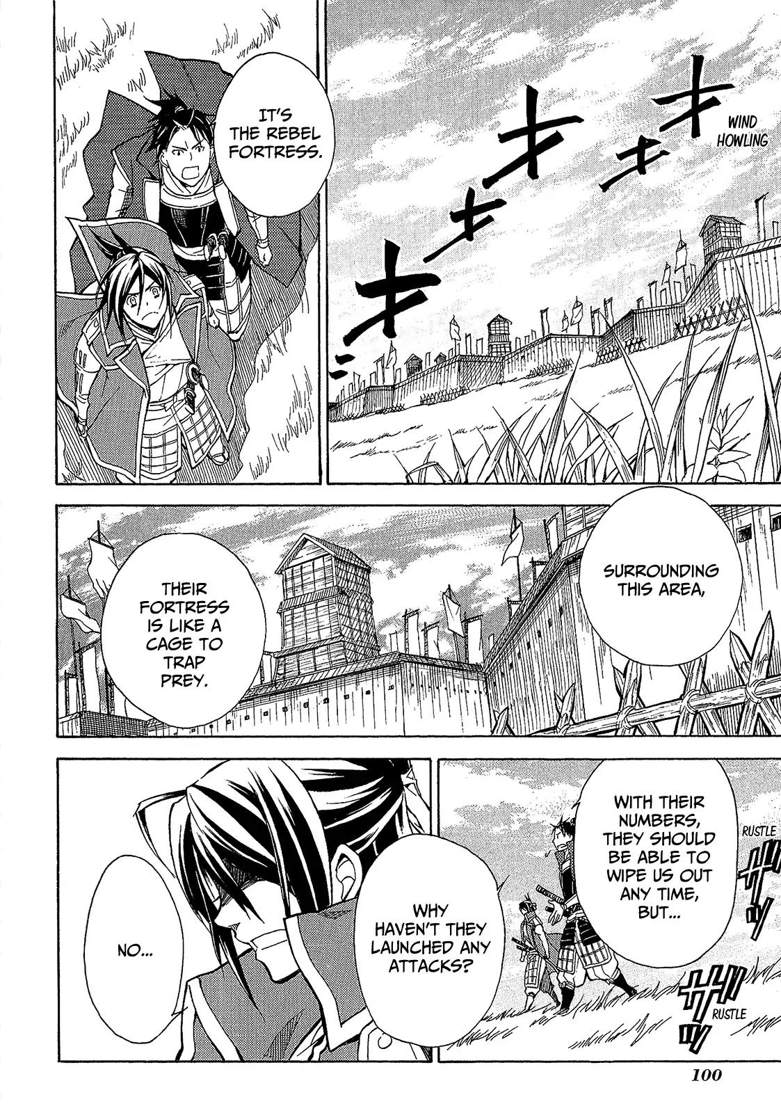 Sengoku Strays Chapter 44 page 23 - Chapter 44: Shattered Dream