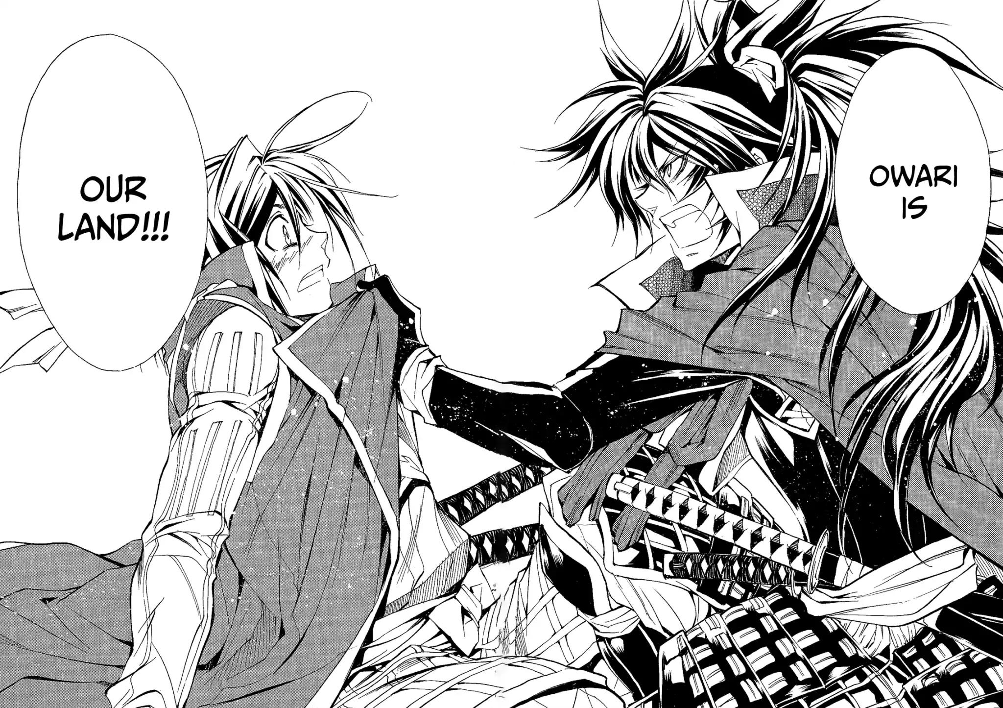 Sengoku Strays Chapter 45 page 12 - Chapter 45: Voice of the Heart