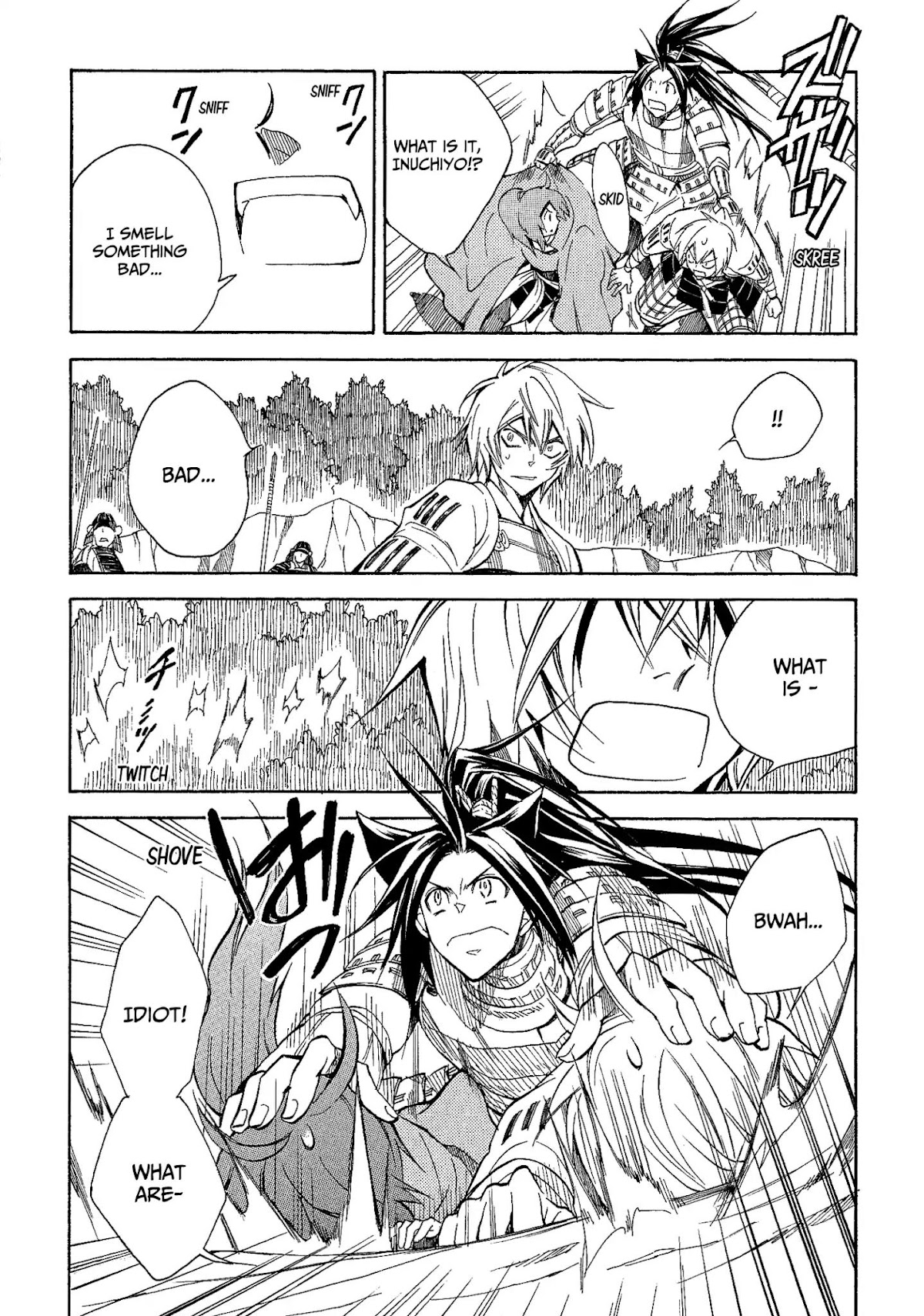 Sengoku Strays Chapter 46 page 17 - Chapter 46: Brotherhood of War