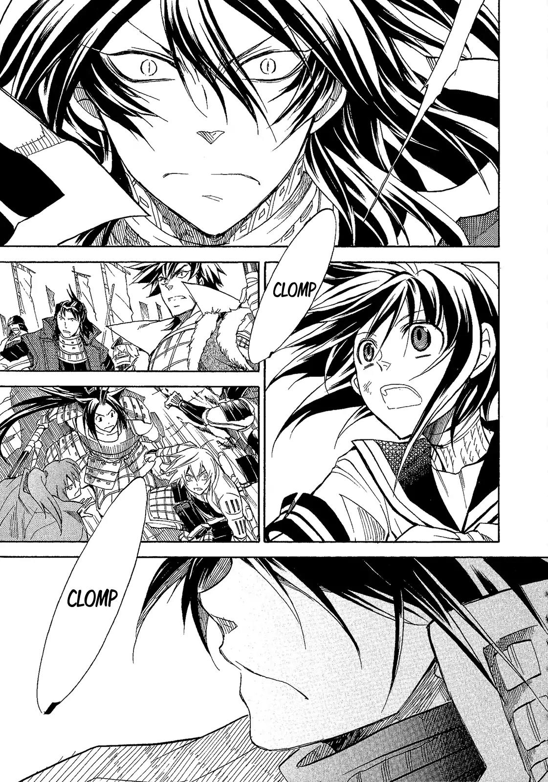 Sengoku Strays Chapter 46 page 21 - Chapter 46: Brotherhood of War