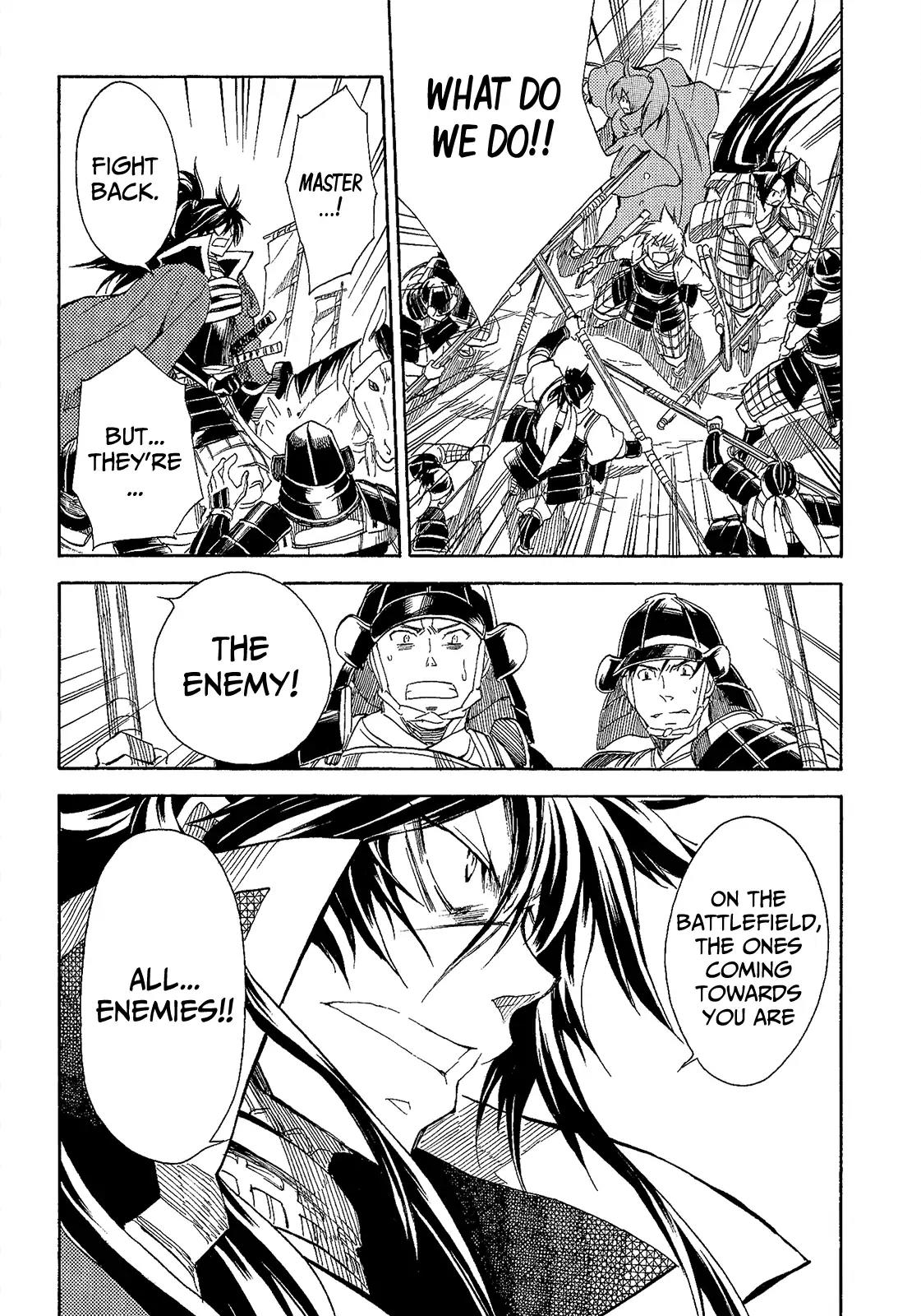 Sengoku Strays Chapter 46 page 28 - Chapter 46: Brotherhood of War