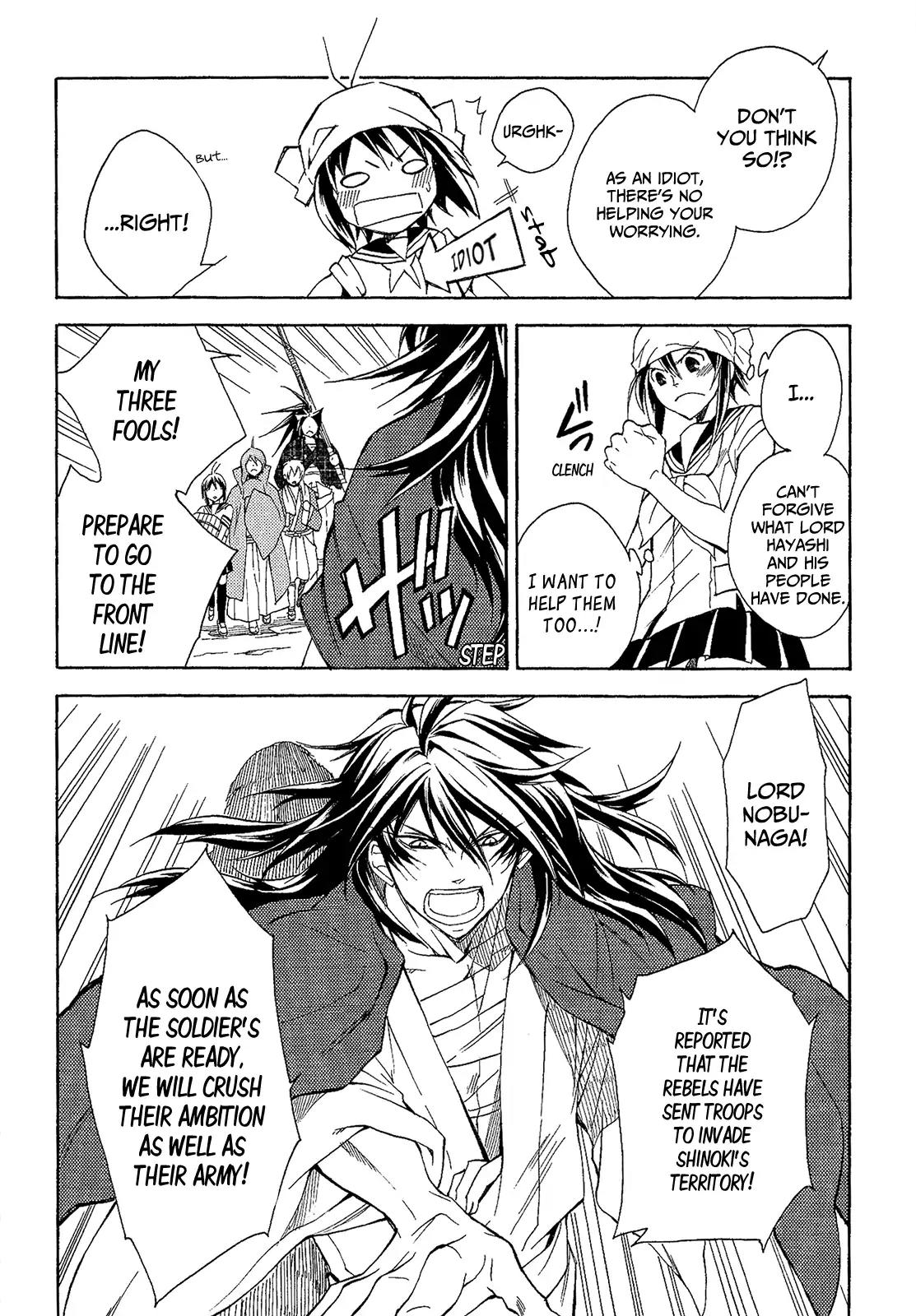 Sengoku Strays Chapter 46 page 8 - Chapter 46: Brotherhood of War