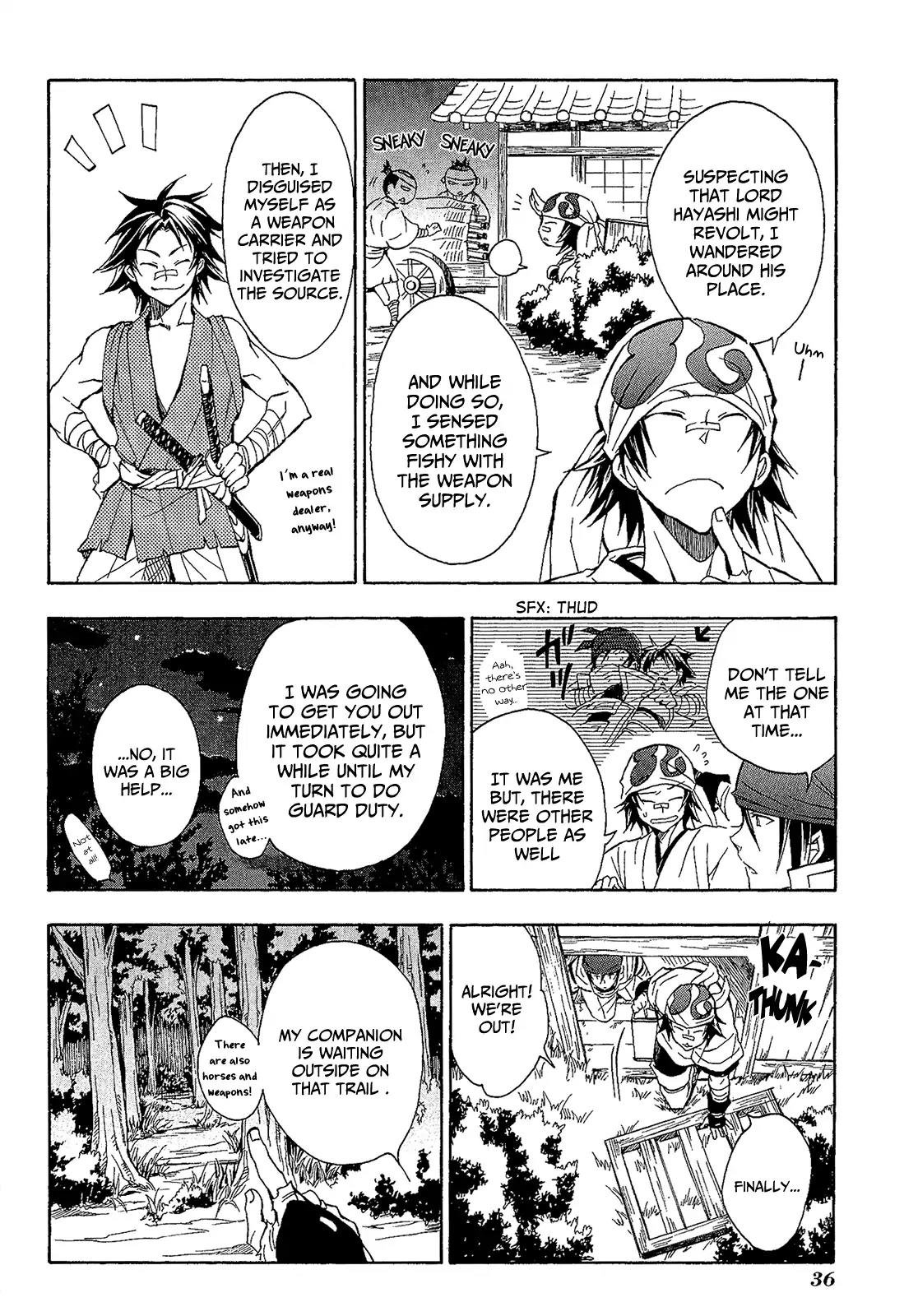 Sengoku Strays Chapter 47 page 38 - Chapter 47: Another Army
