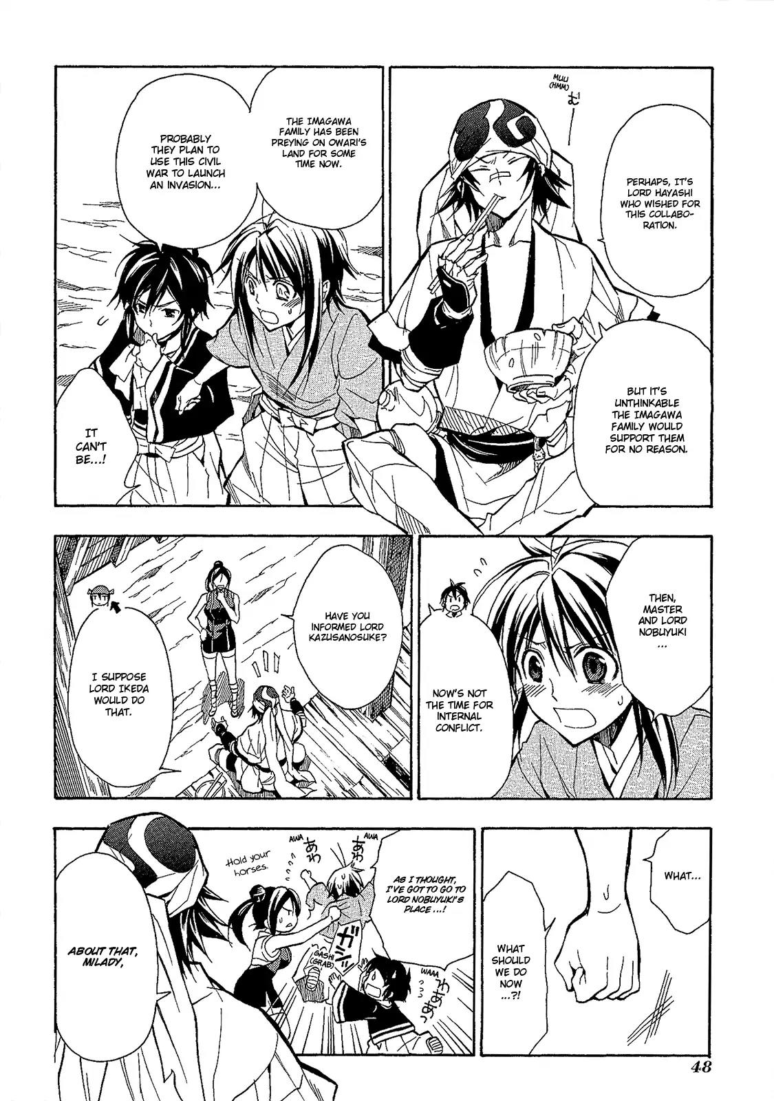 Sengoku Strays Chapter 48 page 11 - Chapter 48: Frozen Heart