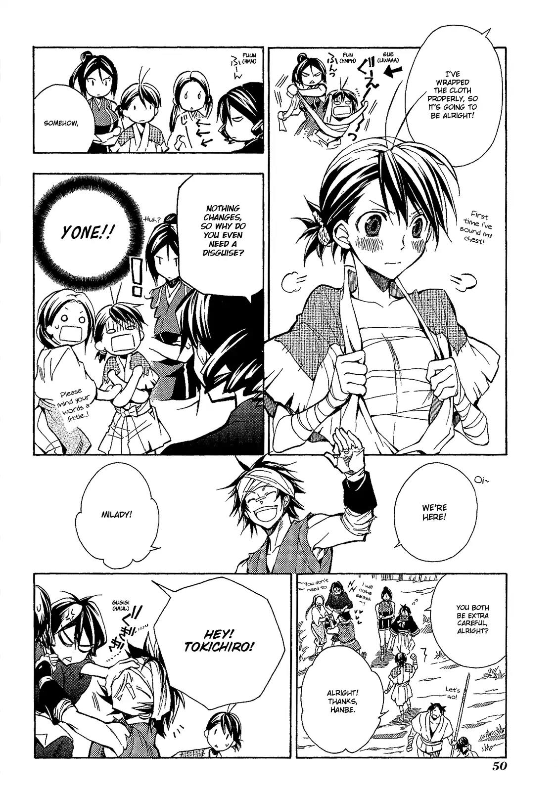 Sengoku Strays Chapter 48 page 13 - Chapter 48: Frozen Heart