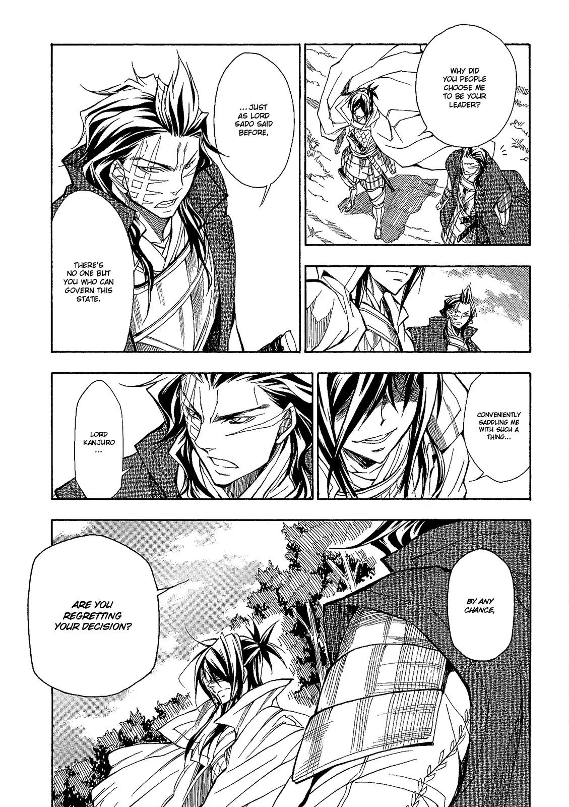 Sengoku Strays Chapter 50 page 14 - Chapter 50: Things to Protect