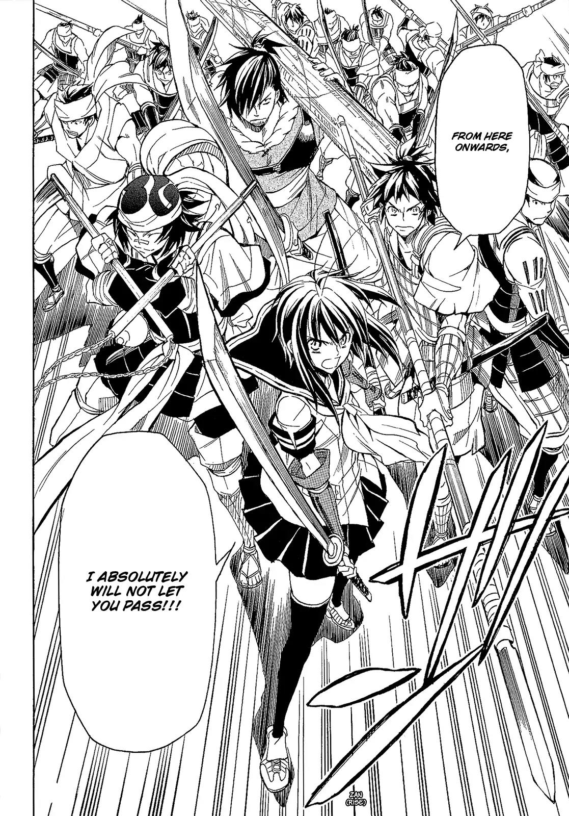 Sengoku Strays Chapter 50 page 34 - Chapter 50: Things to Protect