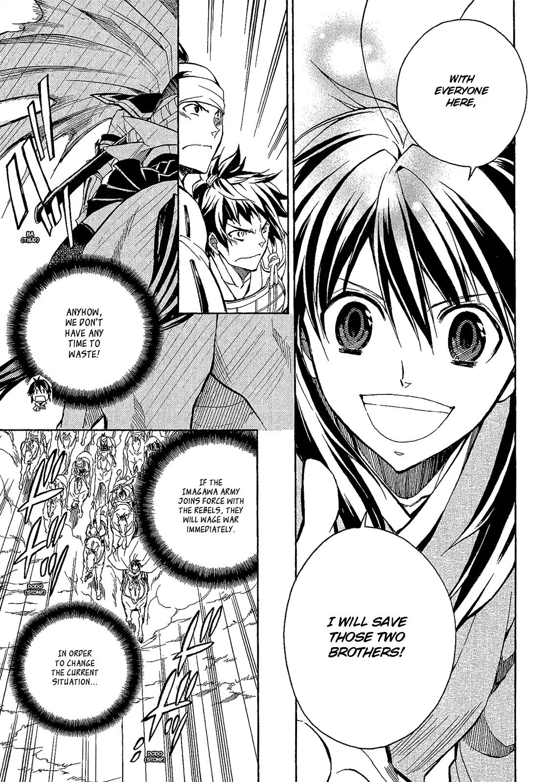 Sengoku Strays Chapter 50 page 8 - Chapter 50: Things to Protect