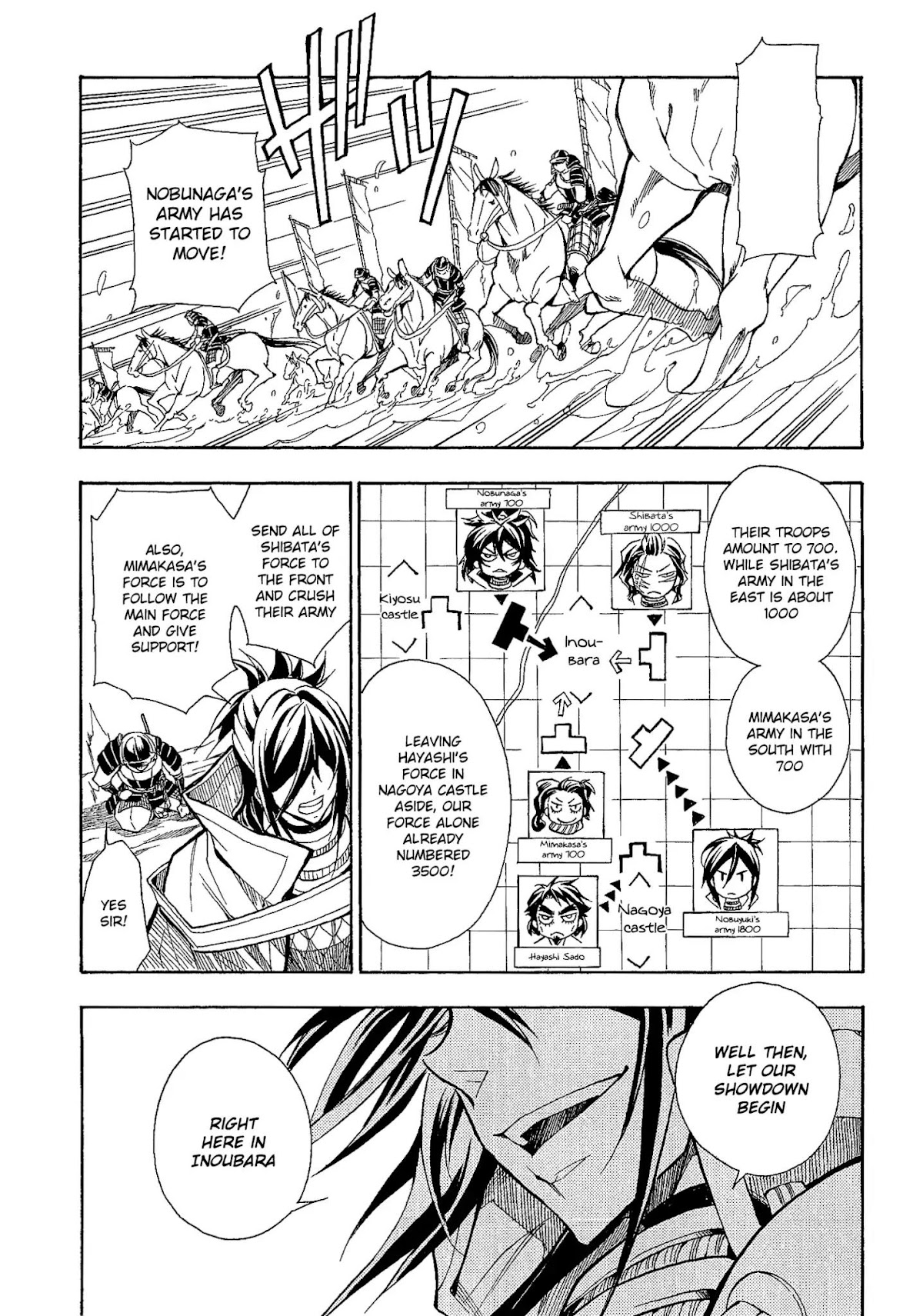Sengoku Strays Chapter 51 page 2 - Chapter 51: The Howl of Inoubara
