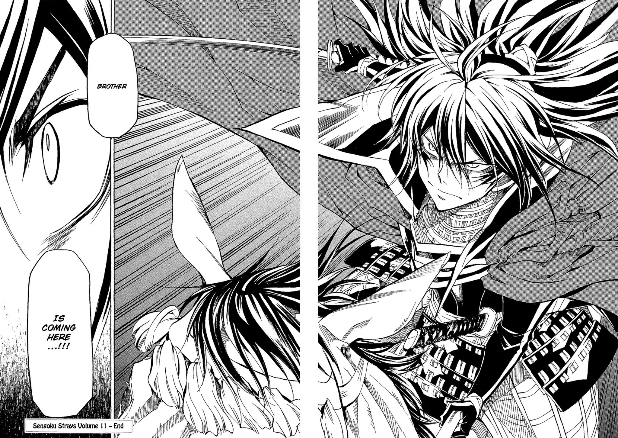 Sengoku Strays Chapter 51 page 38 - Chapter 51: The Howl of Inoubara