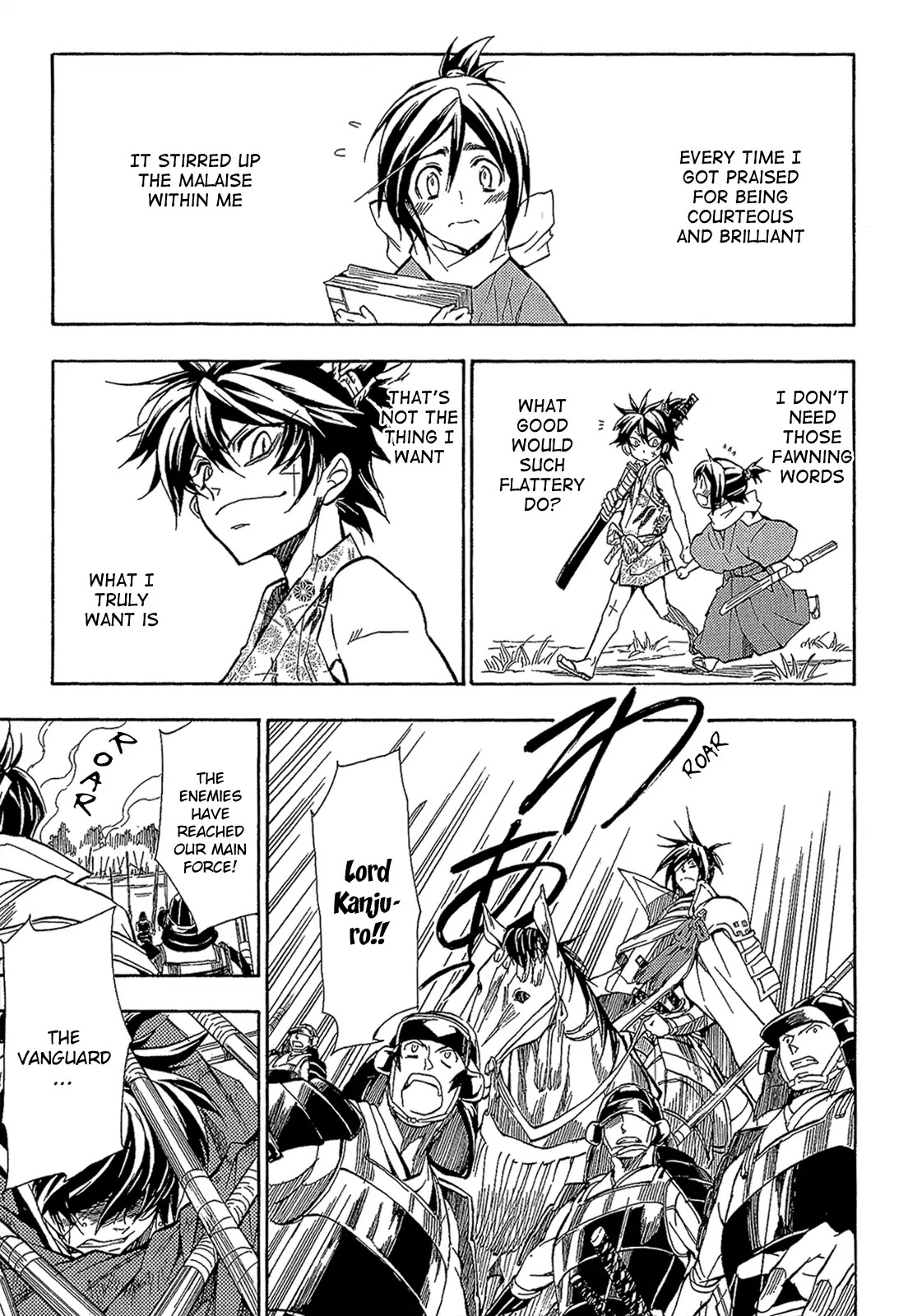 Sengoku Strays Chapter 52 page 16 - Chapter 52: Envy