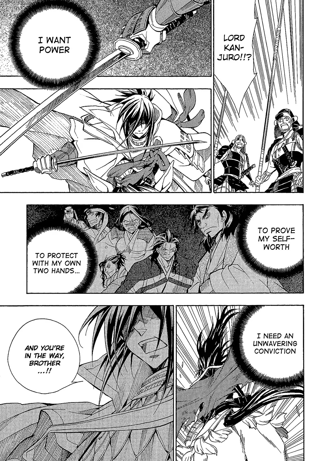 Sengoku Strays Chapter 52 page 22 - Chapter 52: Envy