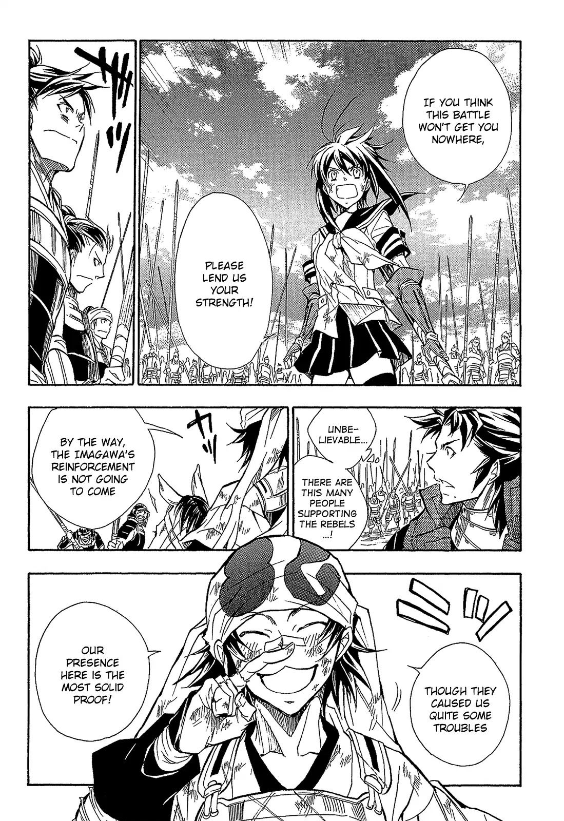 Sengoku Strays Chapter 53 page 30 - Chapter 53: Outcome of the Battle