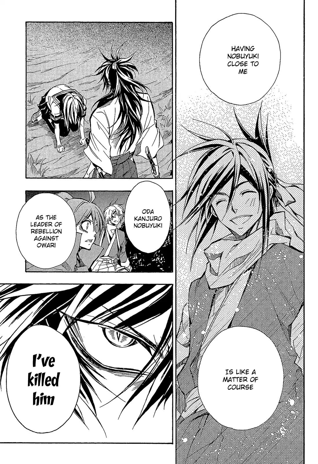 Sengoku Strays Chapter 54 page 32 - Chapter 54: Lifelong Atonement
