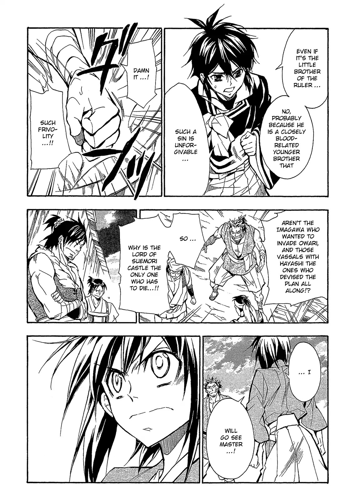 Sengoku Strays Chapter 54 page 4 - Chapter 54: Lifelong Atonement
