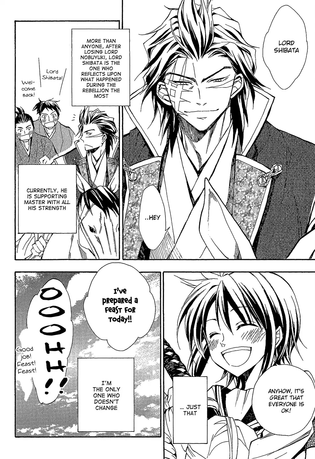 Sengoku Strays Chapter 56 page 12 - Chapter 56: A New Leaf (First Half)