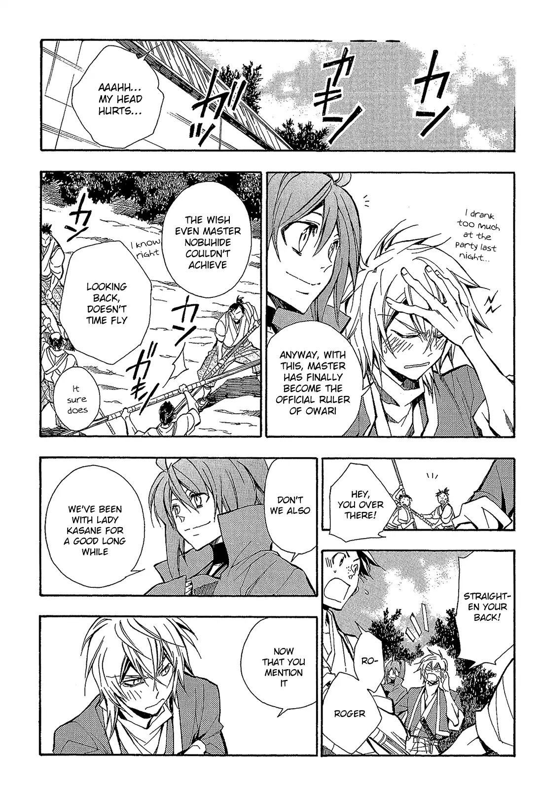 Sengoku Strays Chapter 56 page 13 - Chapter 56: A New Leaf (First Half)