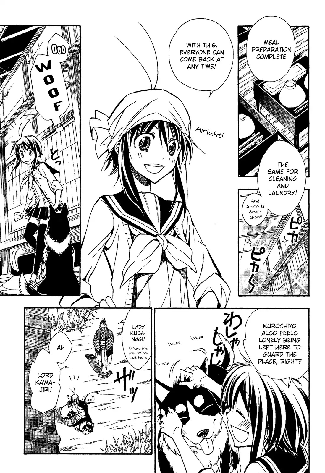 Sengoku Strays Chapter 56 page 4 - Chapter 56: A New Leaf (First Half)