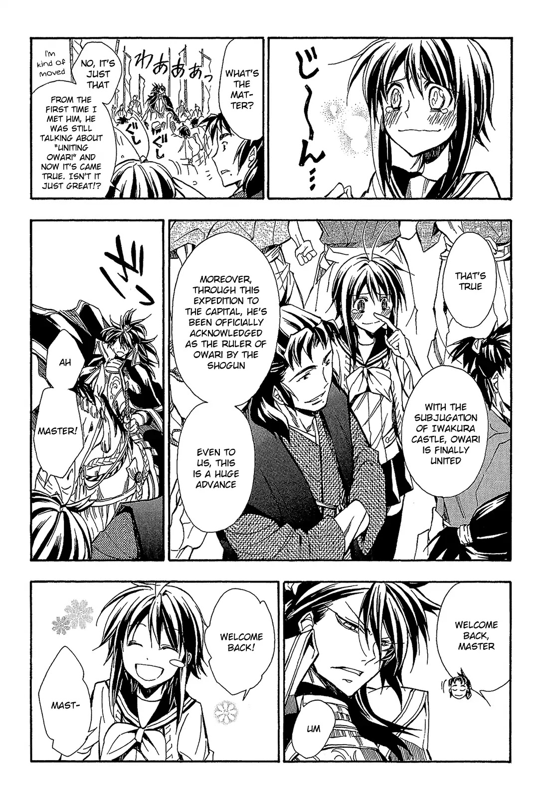 Sengoku Strays Chapter 56 page 8 - Chapter 56: A New Leaf (First Half)