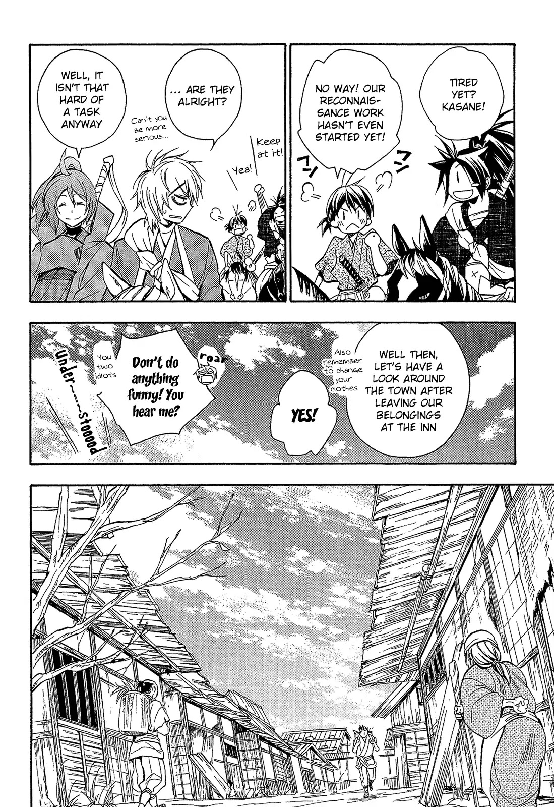 Sengoku Strays Chapter 57 page 13 - Chapter 57: A New Leaf (Second Half)
