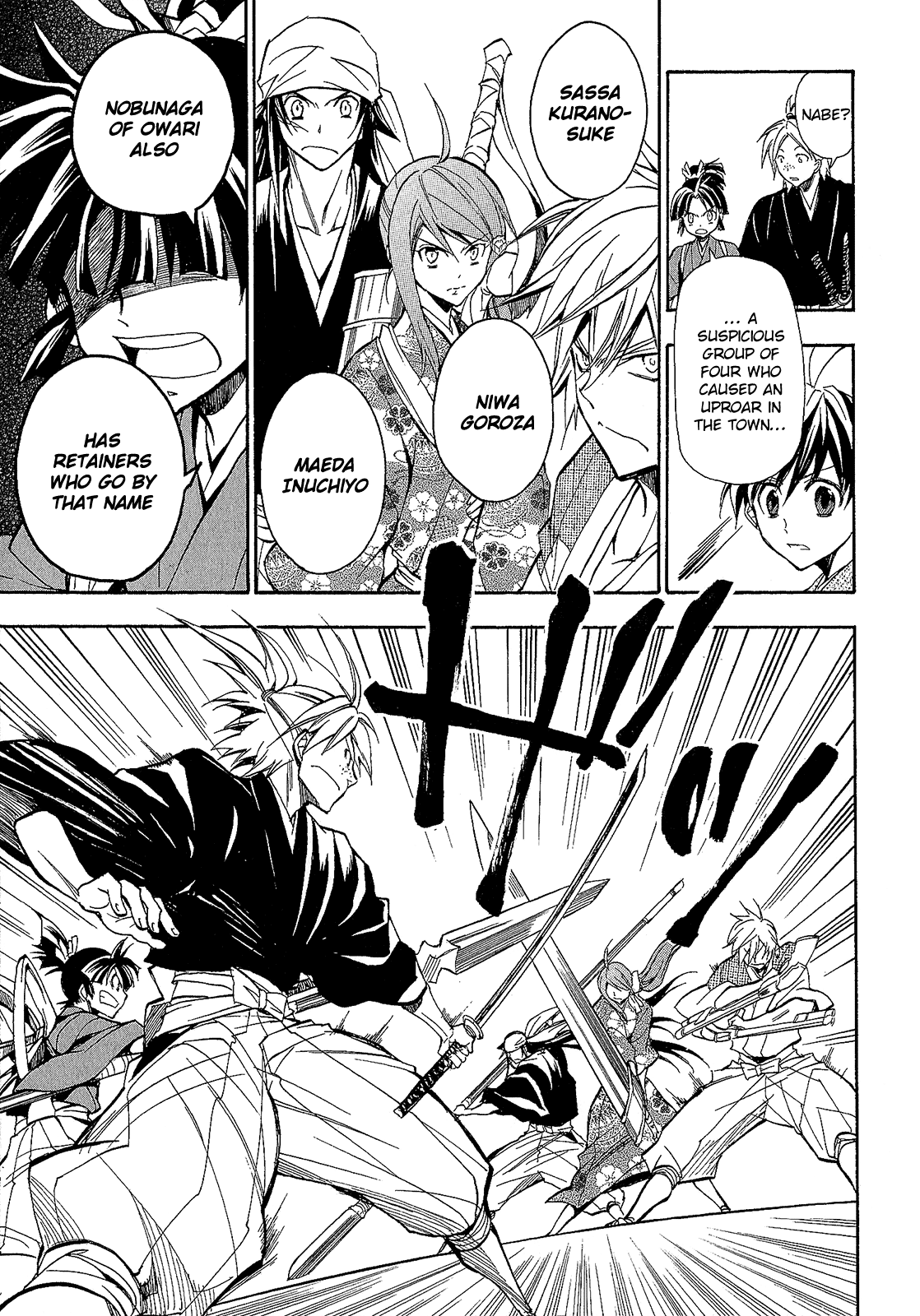 Sengoku Strays Chapter 58 page 19 - Chapter 58: An Encounter at Migawa