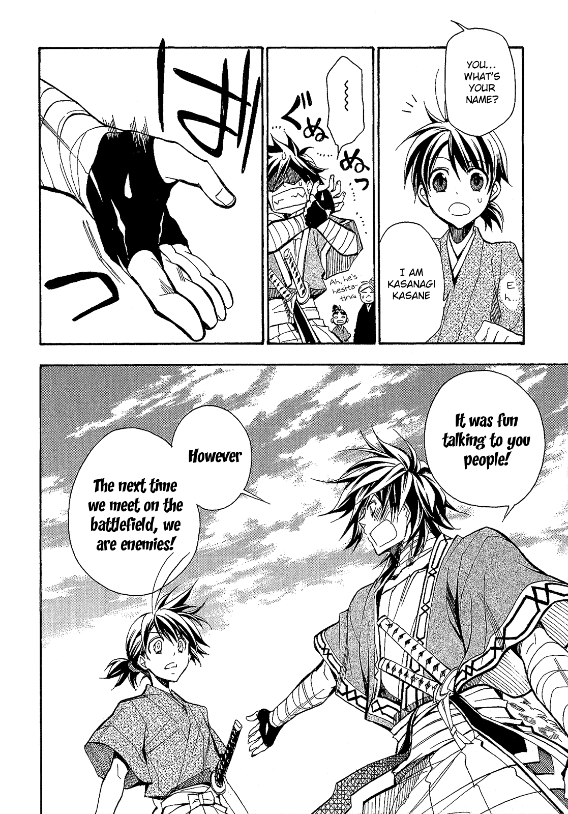 Sengoku Strays Chapter 58 page 34 - Chapter 58: An Encounter at Migawa