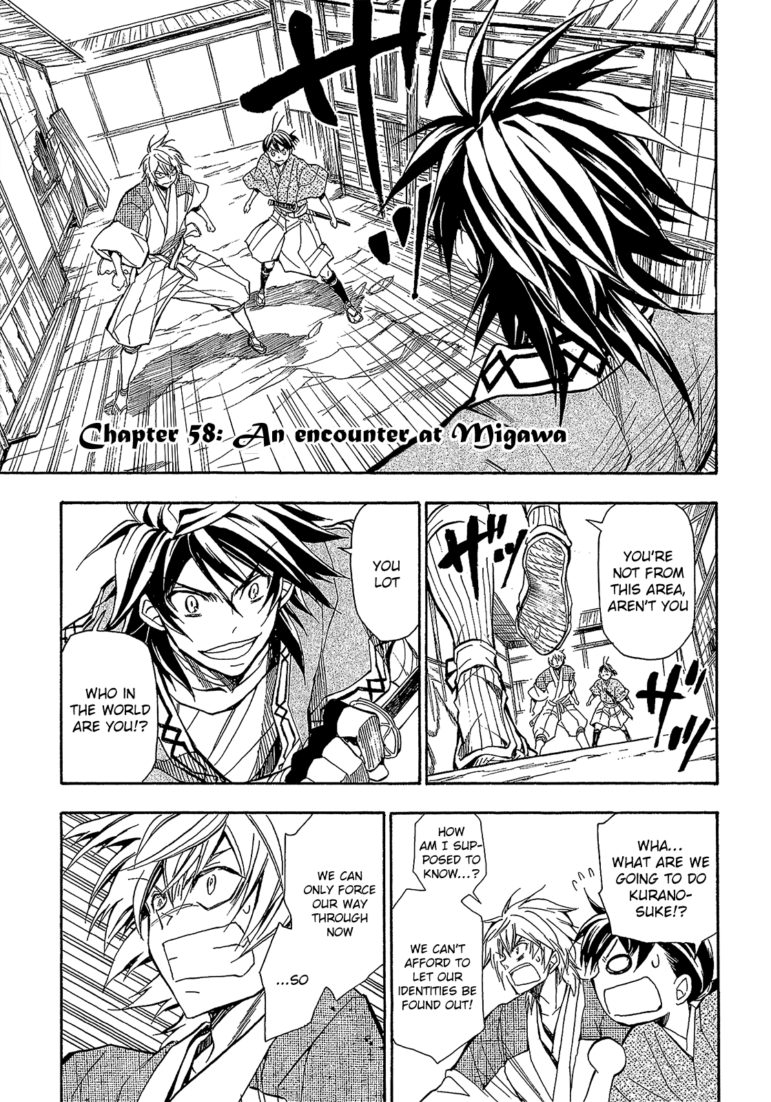Sengoku Strays Chapter 58 page 7 - Chapter 58: An Encounter at Migawa