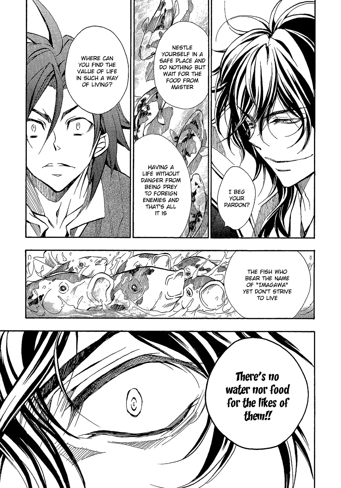 Sengoku Strays Chapter 59 page 14 - Chapter 59: Yoshimoto’s Scheme