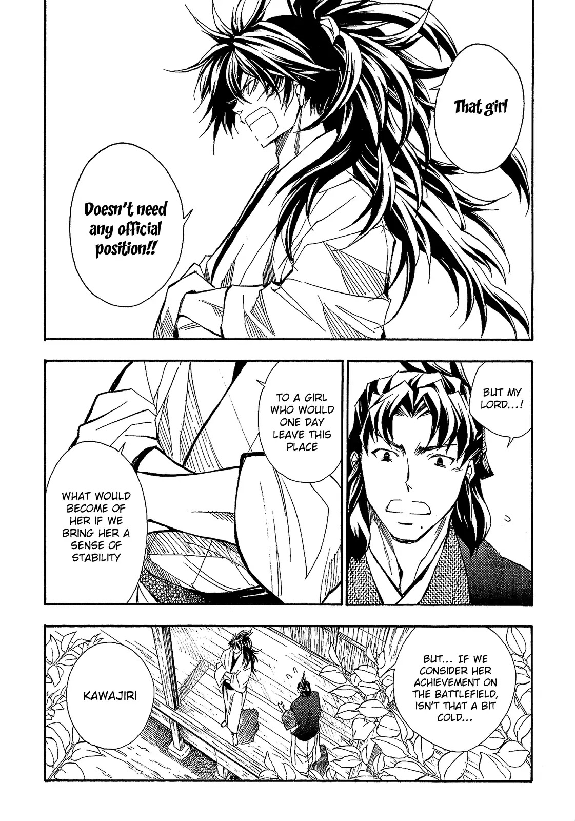 Sengoku Strays Chapter 59 page 9 - Chapter 59: Yoshimoto’s Scheme