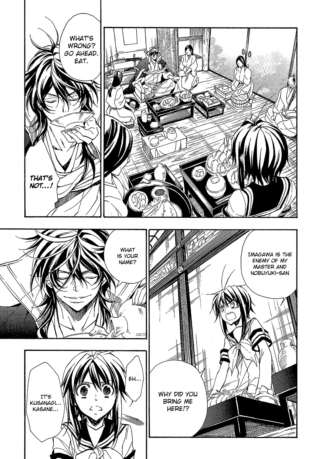 Sengoku Strays Chapter 60 page 14 - Chapter 60: The Meeting