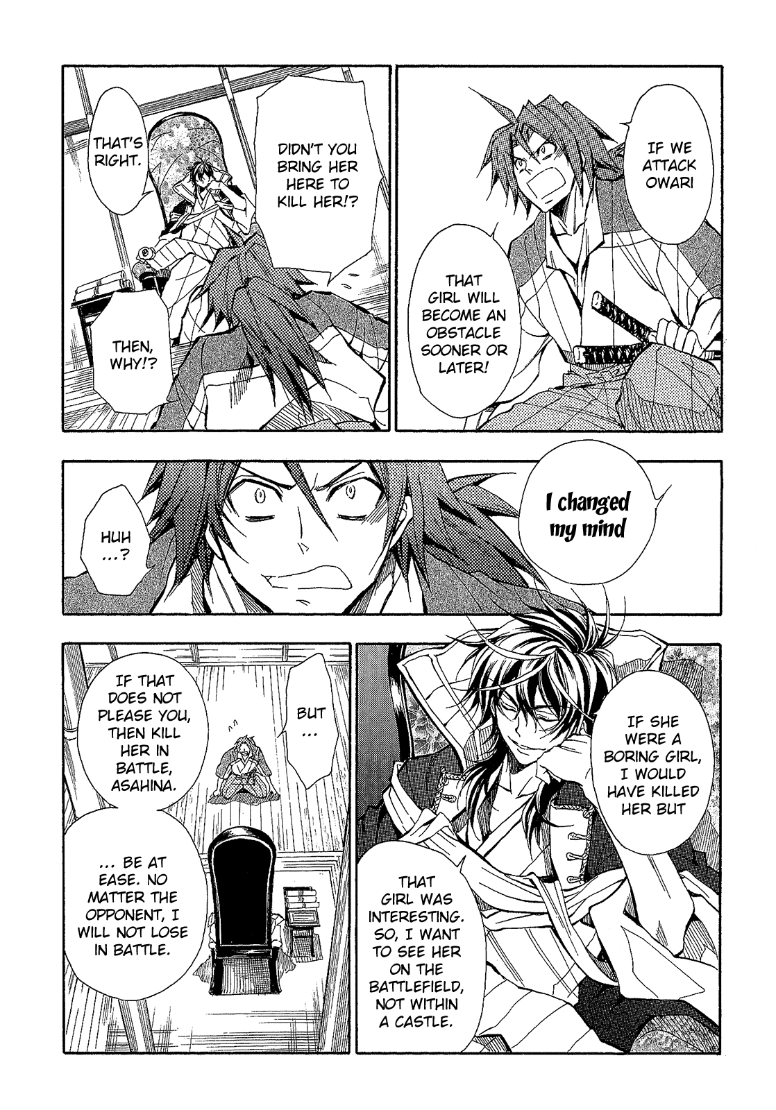 Sengoku Strays Chapter 62 page 23 - Chapter 62: Divergence