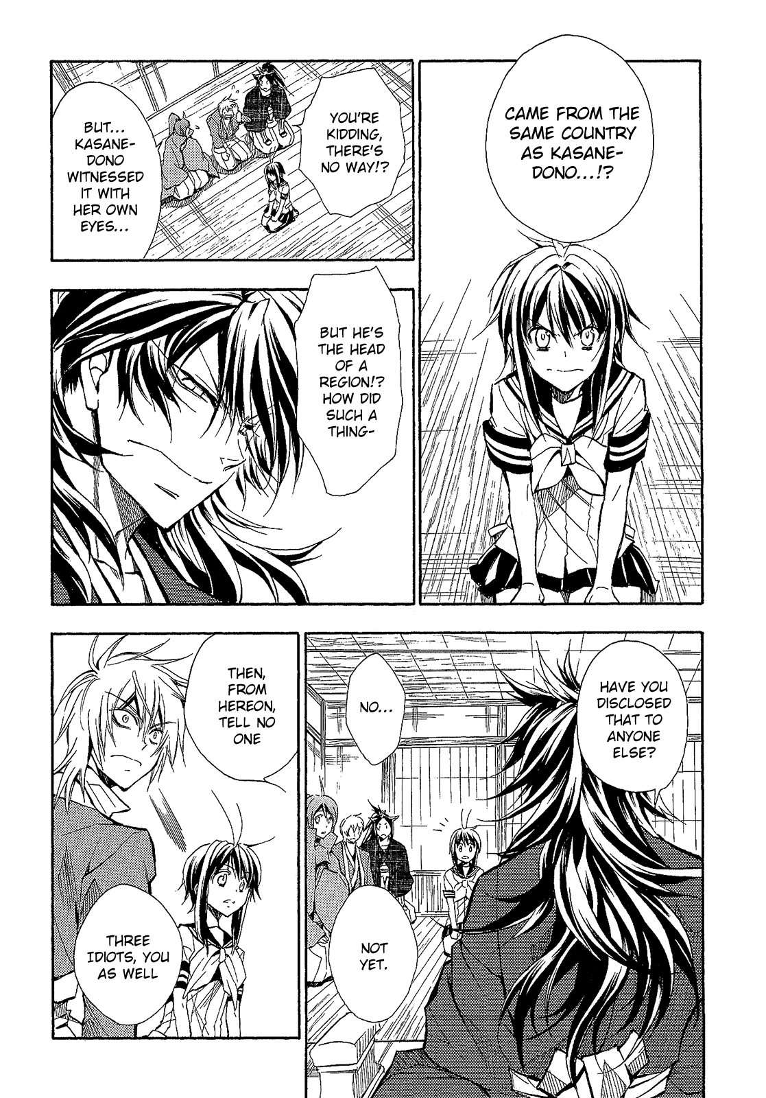 Sengoku Strays Chapter 62 page 31 - Chapter 62: Divergence