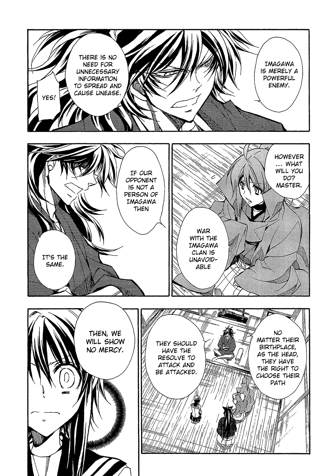 Sengoku Strays Chapter 62 page 32 - Chapter 62: Divergence