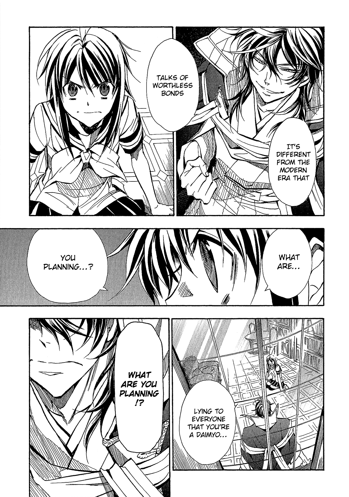 Sengoku Strays Chapter 62 page 4 - Chapter 62: Divergence