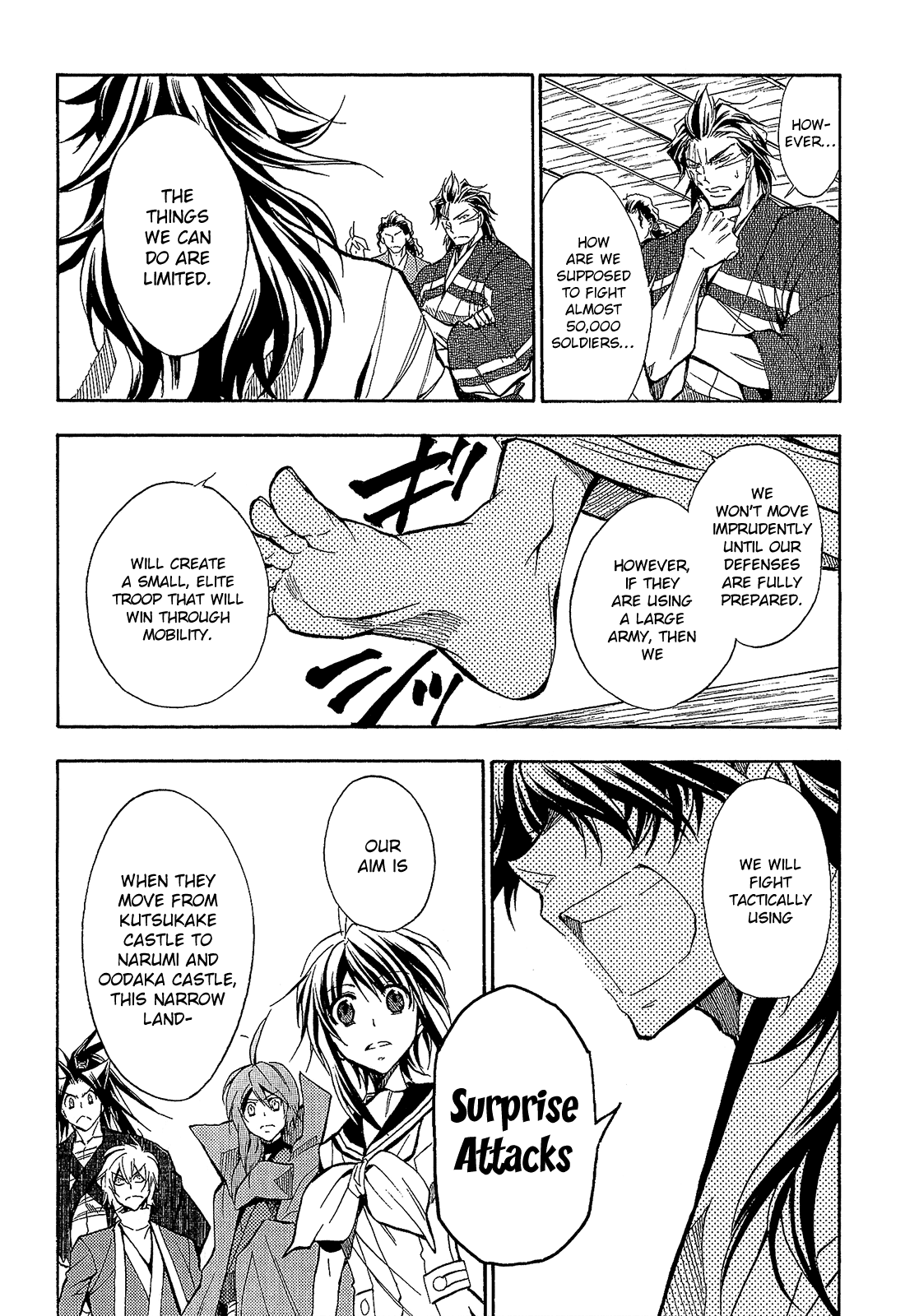 Sengoku Strays Chapter 63 page 11 - Chapter 63: Before the Showdown