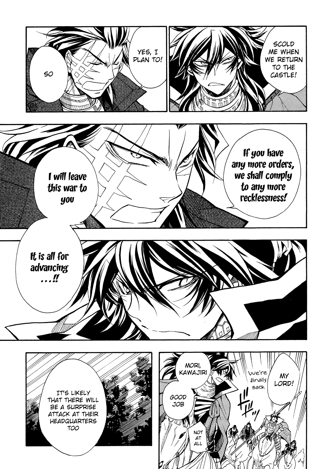 Sengoku Strays Chapter 65 page 28 - Chapter 65: Trap