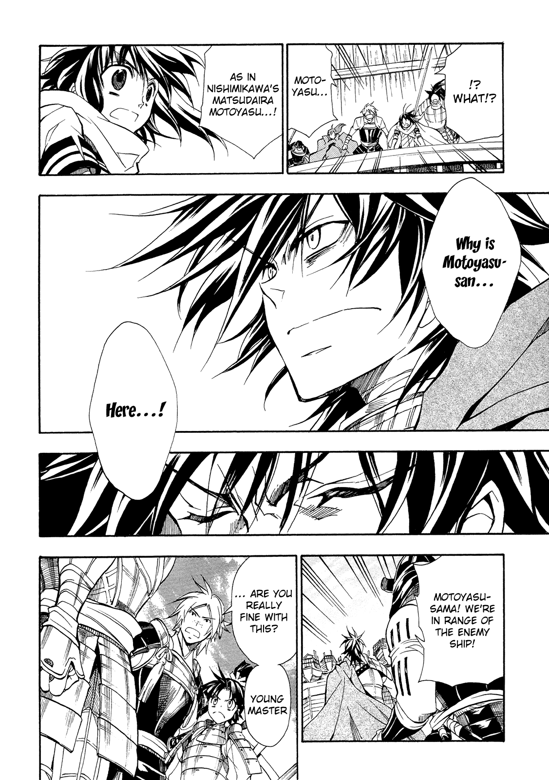 Sengoku Strays Chapter 66 page 13 - Chapter 66: Ship Battle