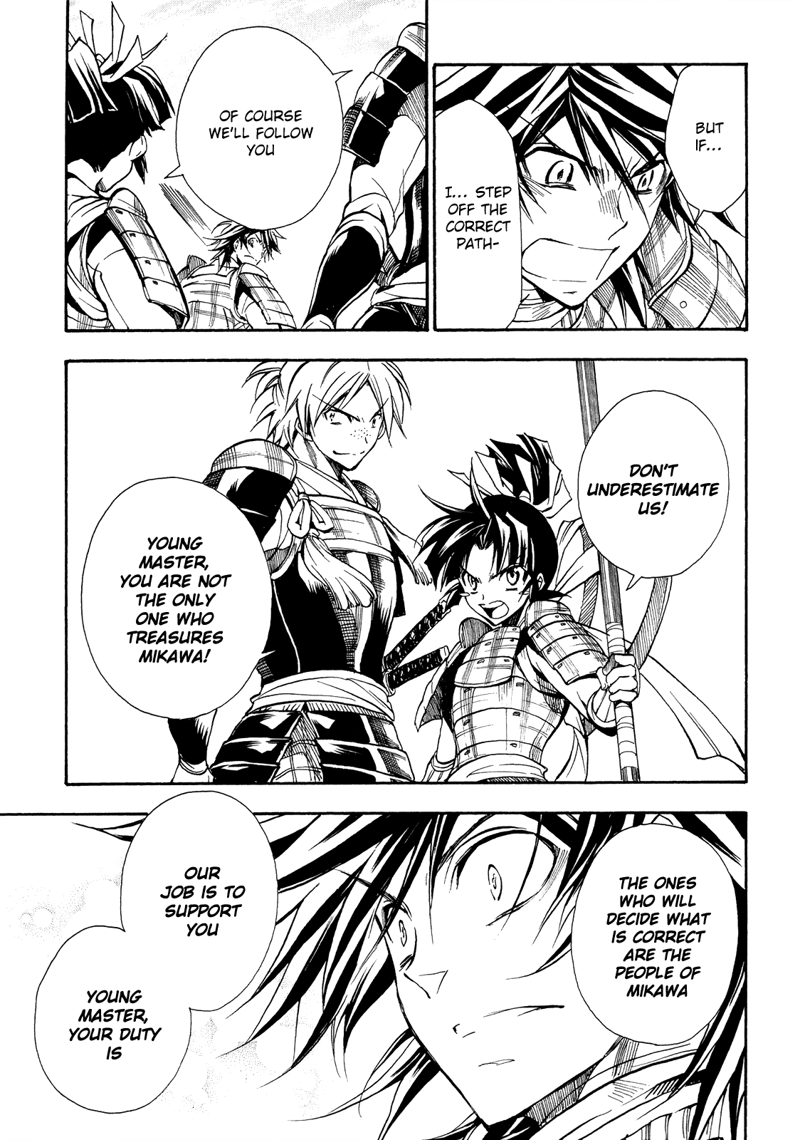 Sengoku Strays Chapter 67 page 12 - Chapter 67: Forwards