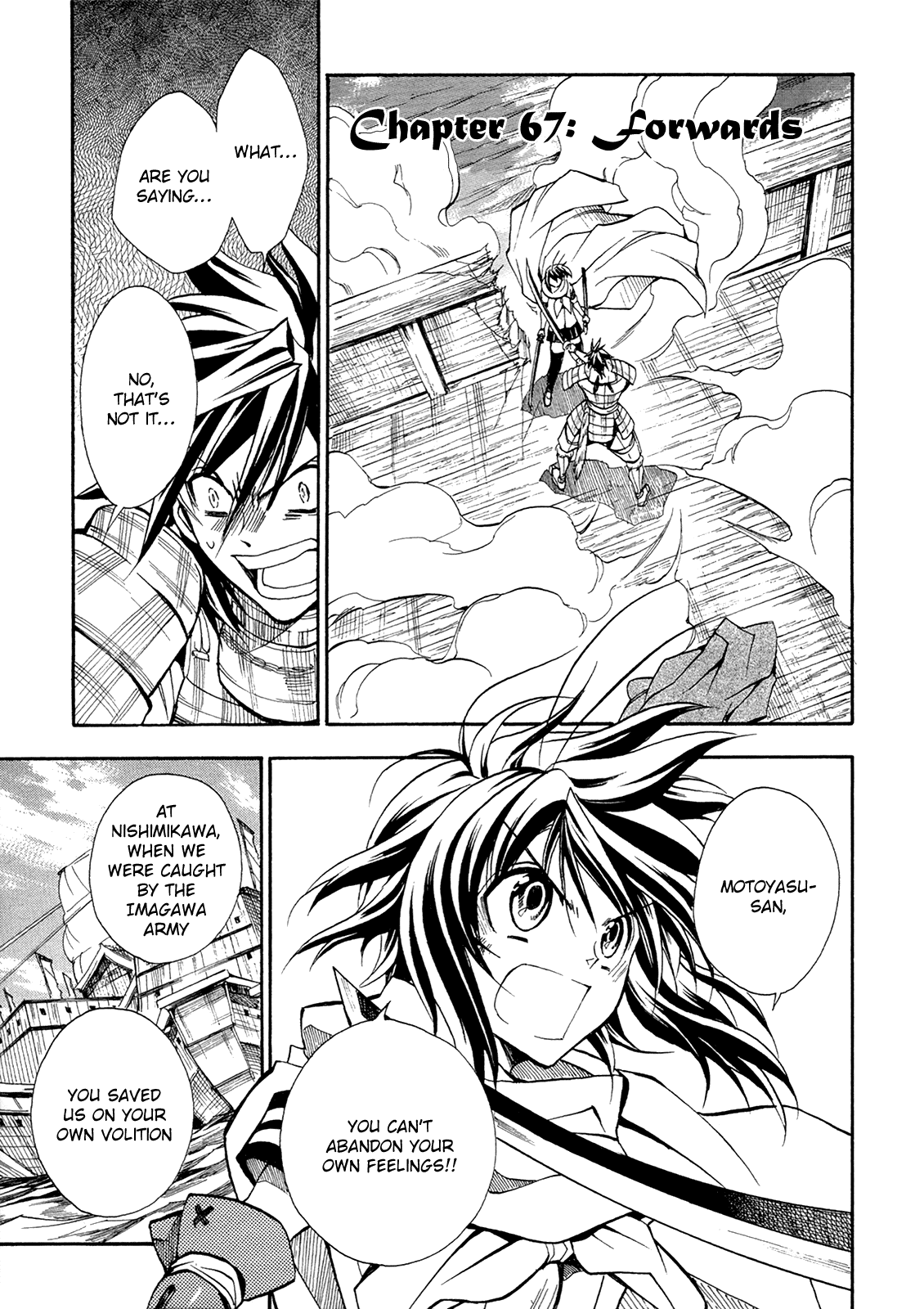 Sengoku Strays Chapter 67 page 2 - Chapter 67: Forwards