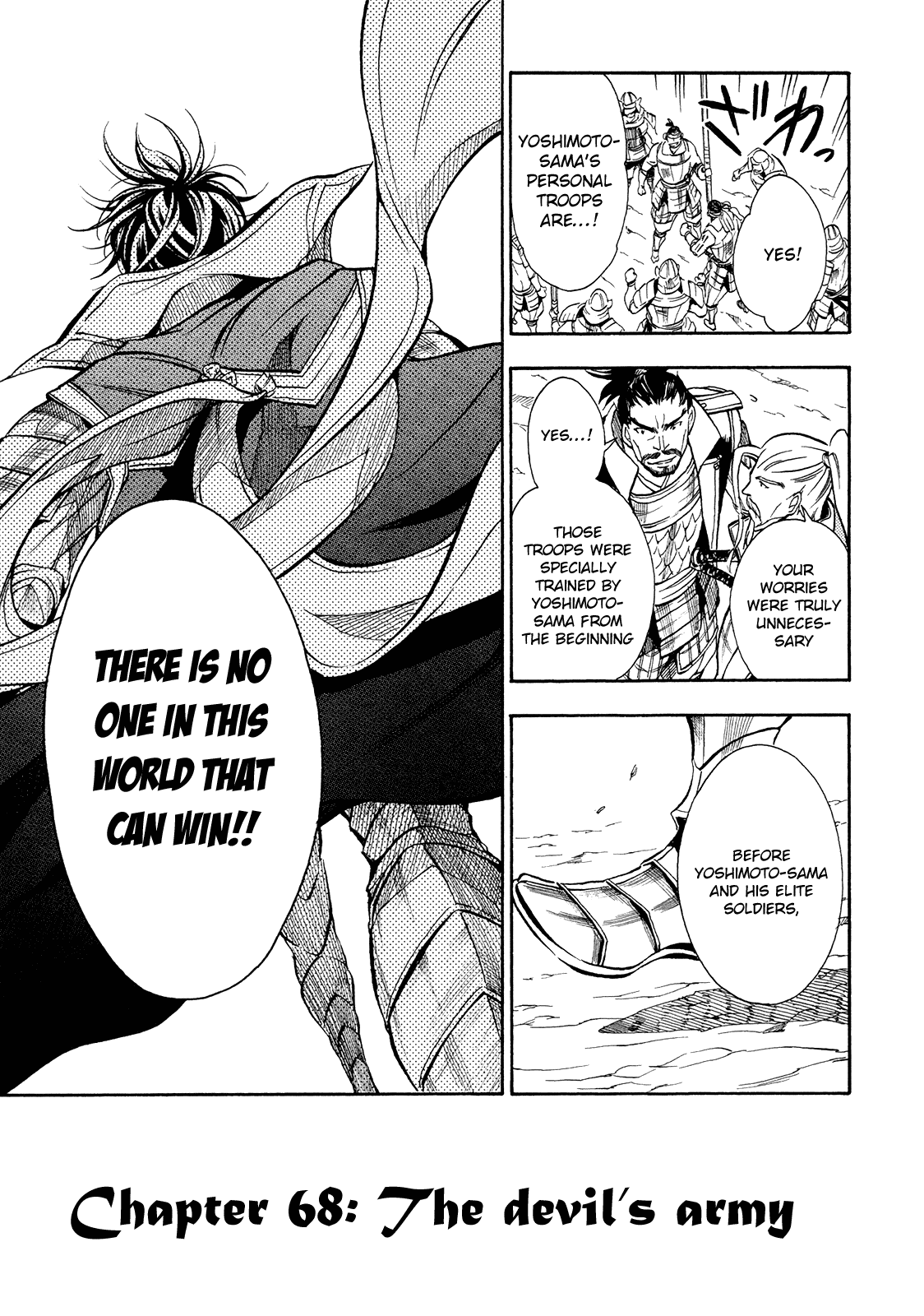 Sengoku Strays Chapter 68 page 4 - Chapter 68: The Devil’s Army
