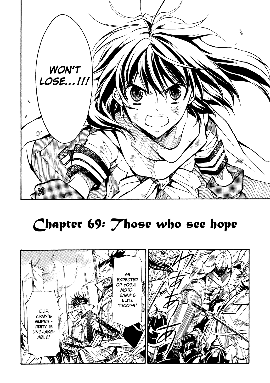 Sengoku Strays Chapter 69 page 3 - Chapter 69: Those Who See Hope