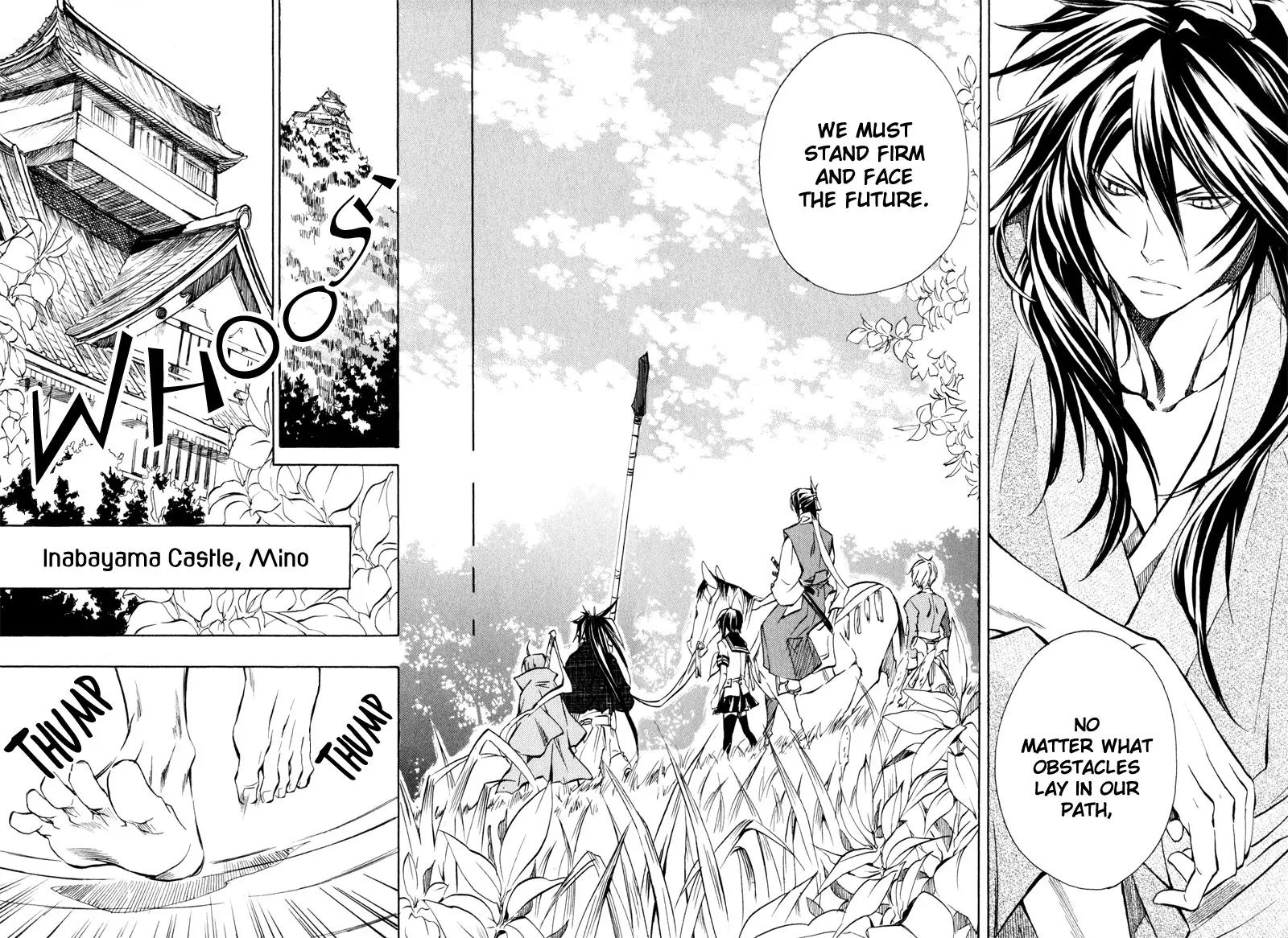 Sengoku Strays Chapter 7 page 35 - Chapter 7: Mirage City