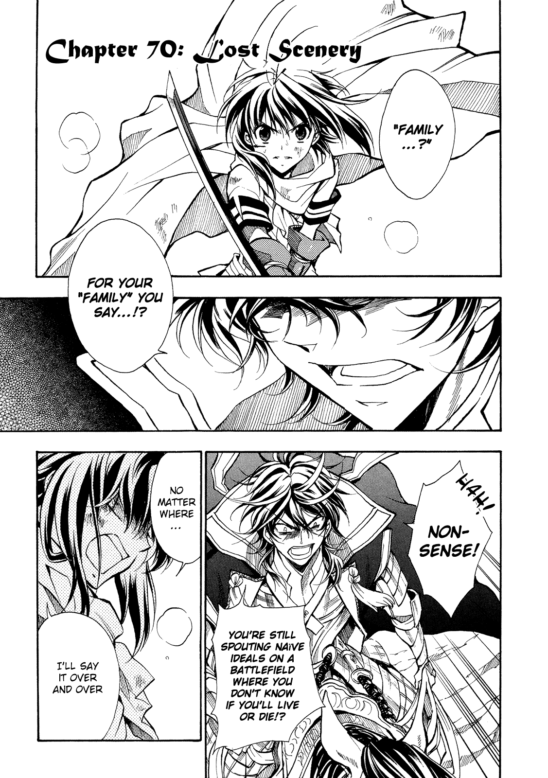 Sengoku Strays Chapter 70 page 2 - Chapter 70: Lost Scenery