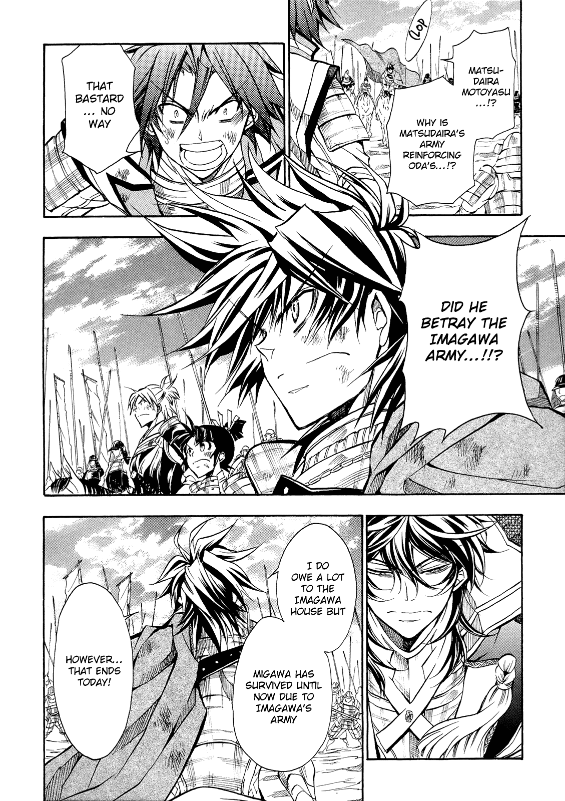 Sengoku Strays Chapter 72 page 21 - Chapter 72: Assemble at Okehazama