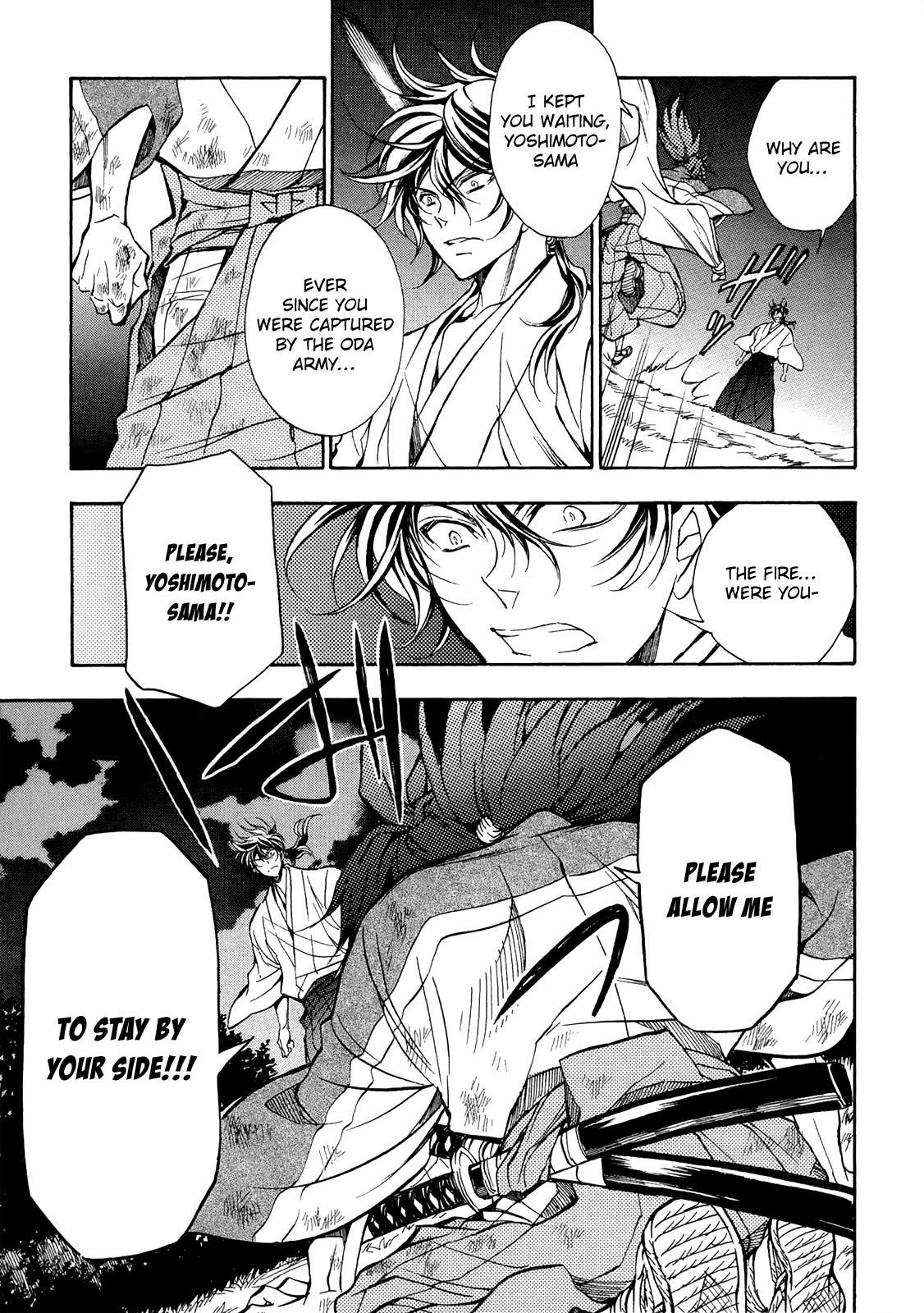 Sengoku Strays Chapter 74 page 33 - Chapter 74: Guide