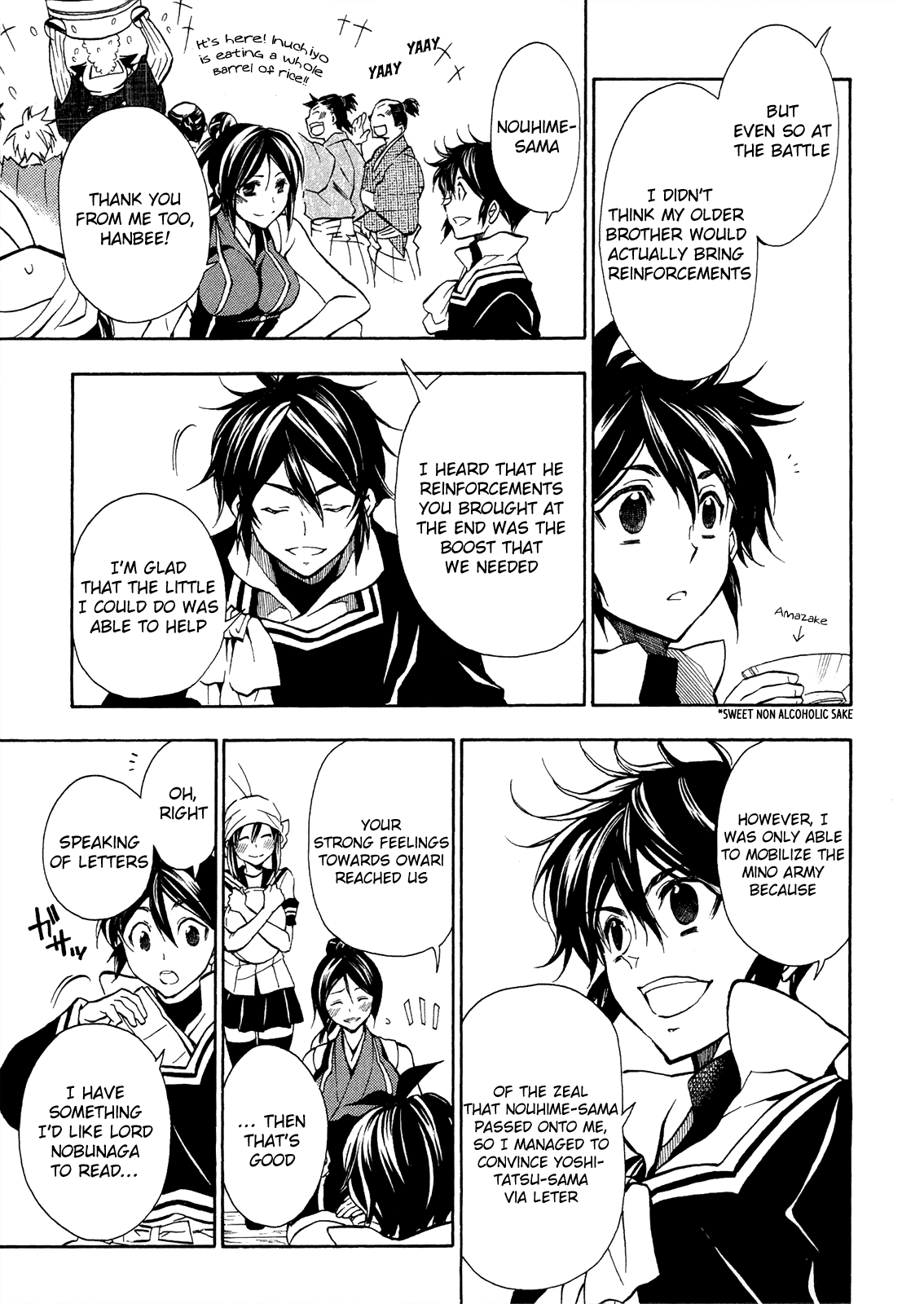 Sengoku Strays Chapter 75 page 14 - Chapter 75: The Girl's Answer