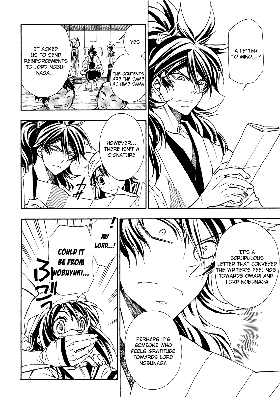 Sengoku Strays Chapter 75 page 15 - Chapter 75: The Girl's Answer