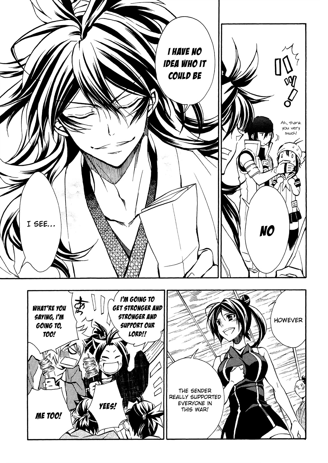 Sengoku Strays Chapter 75 page 16 - Chapter 75: The Girl's Answer