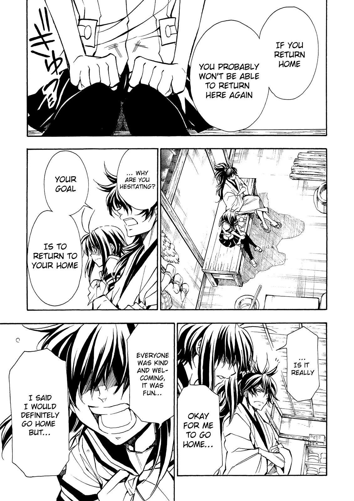 Sengoku Strays Chapter 75 page 26 - Chapter 75: The Girl's Answer